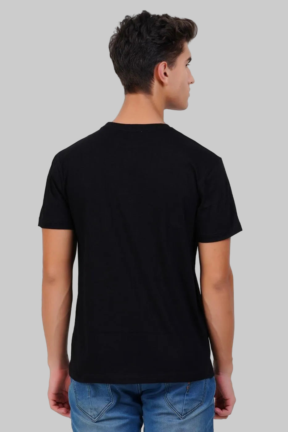 Black Classic Soft Crew Neck T-Shirt