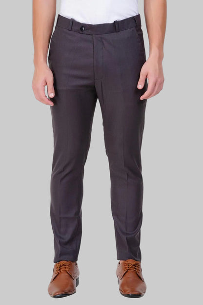 Deep Maroon Italian Flex Waist Formal Trouser