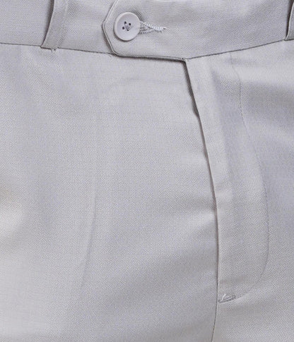 Mild Grey Italian Flex Waist Formal Trouser