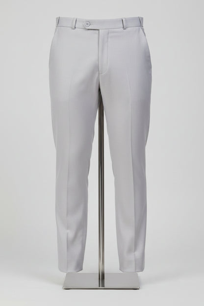 Mild Grey Italian Flex Waist Formal Trouser