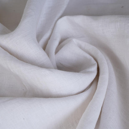 Pure White Luxe Linen Shirt