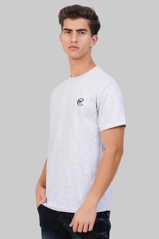 Light Grey Premium Soft Crew Neck T-Shirt
