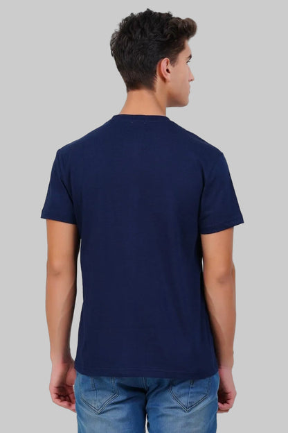 Navy Blue Marine Soft Crew Neck T-Shirt