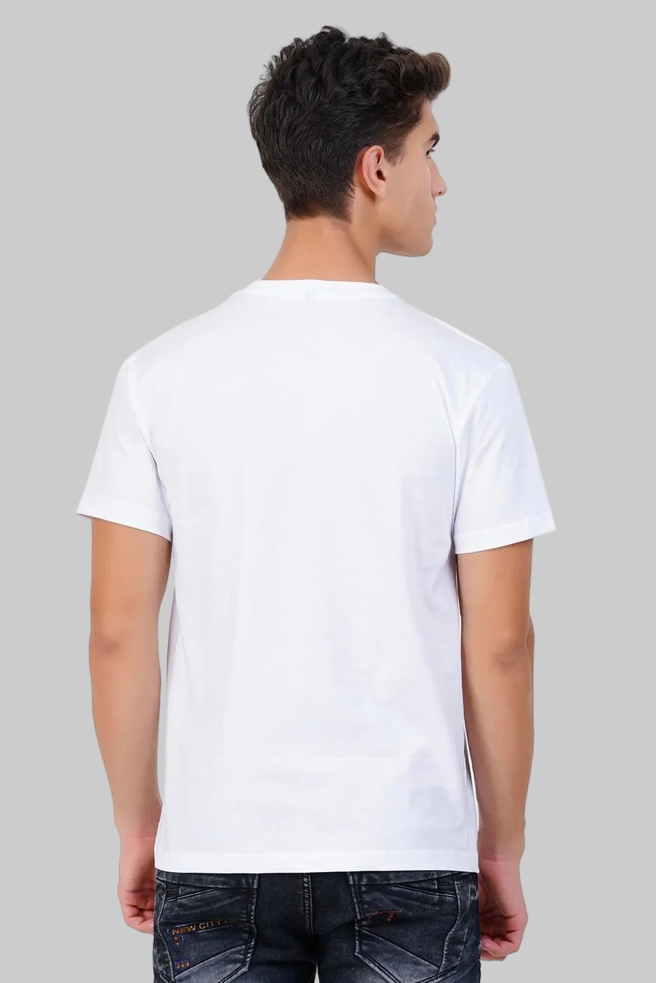 White Essential Soft Crew Neck T-shirt