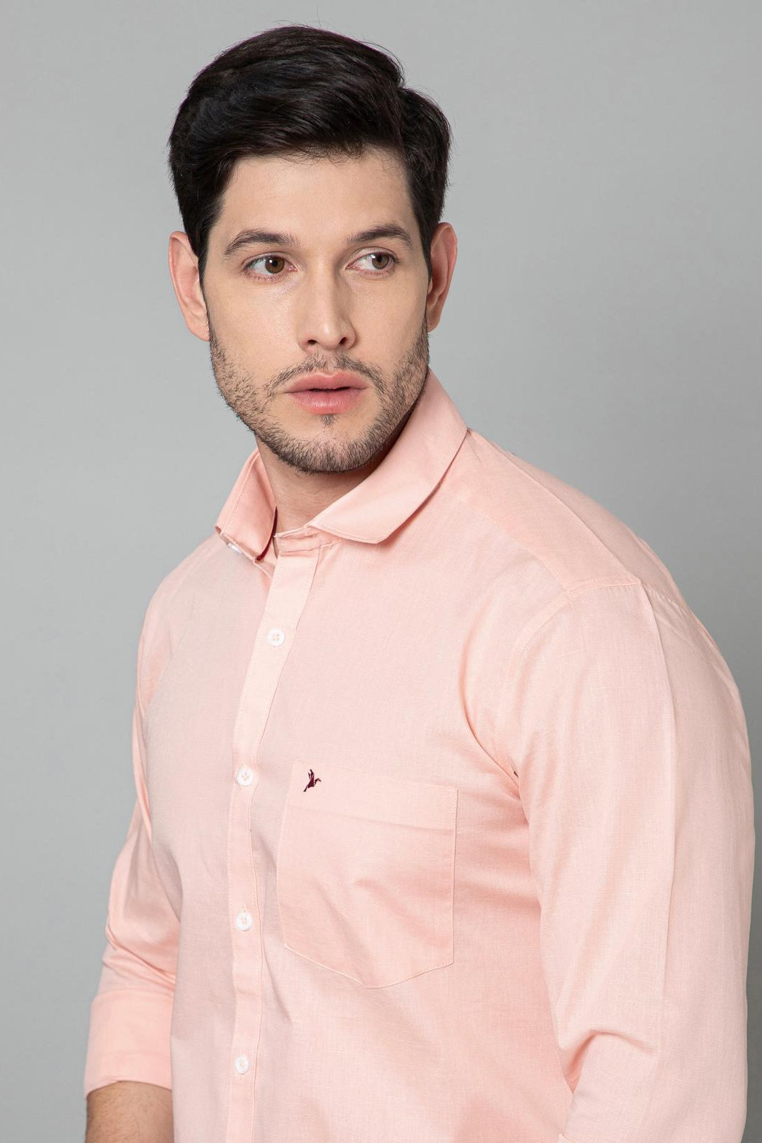 Light Peach Smart Stain Proof Shirt