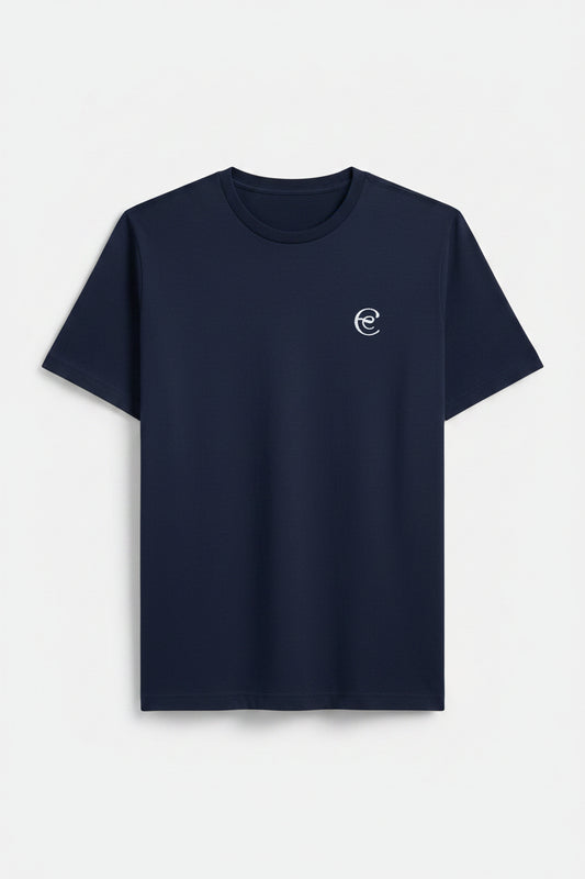 Navy Blue Marine Soft Crew Neck T-Shirt