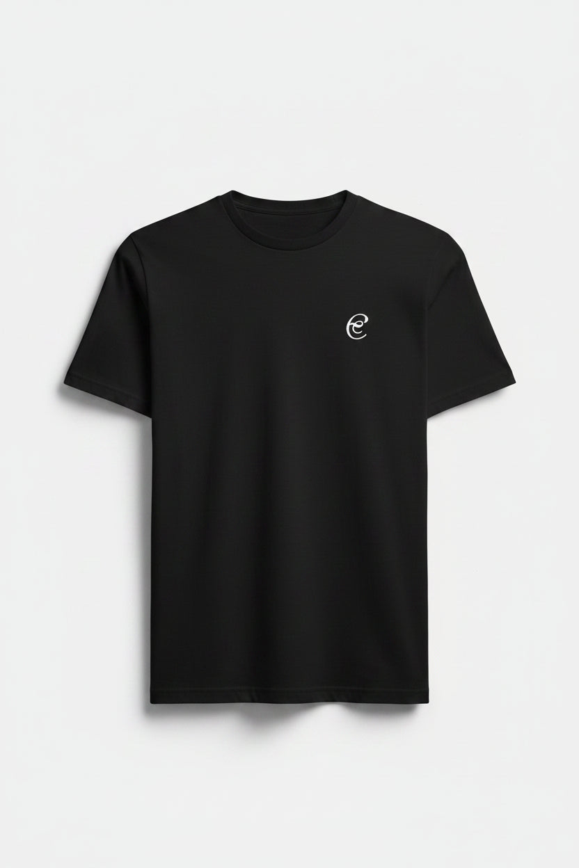 Black Classic Soft Crew Neck T-Shirt