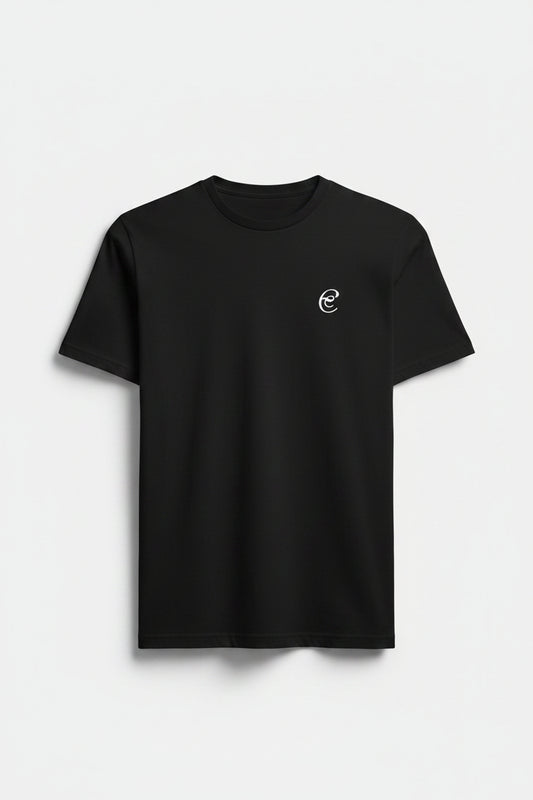 Black Classic Soft Crew Neck T-Shirt
